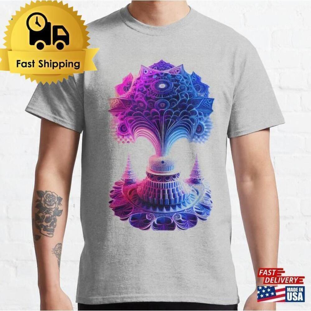 Sound Wind Trees Nature Aesthetic Calm Graphic Unisex T-Shirt